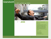 Tablet Screenshot of greenvinehr.com